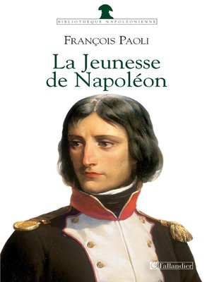 cover image of La Jeunesse de Napoléon
